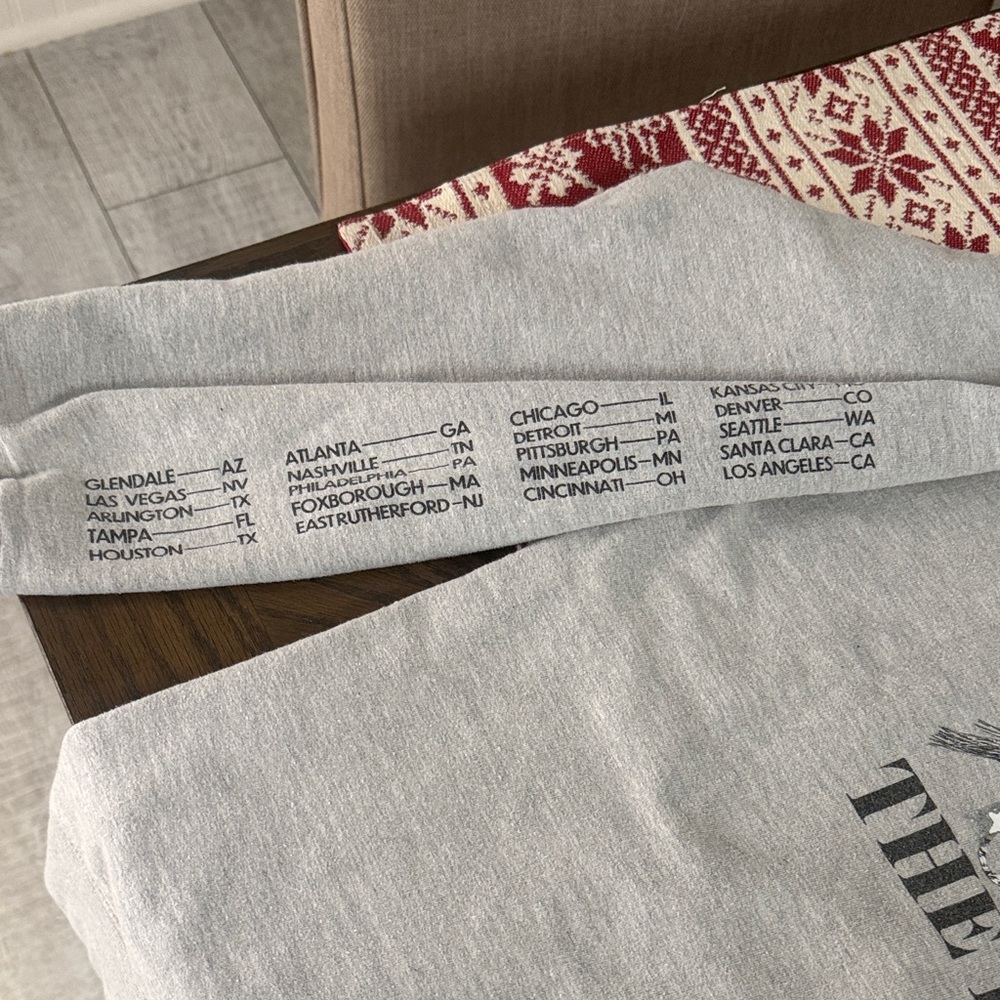 Taylor Swift Gray Graphic Crewneck Sweater - Picture 3 of 3
